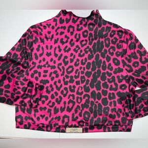Pink Leopard Print Matching Set | Lounge Set | Statement Outfit